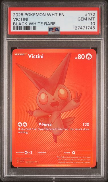 Victini White Flare 172/086 PSA 10