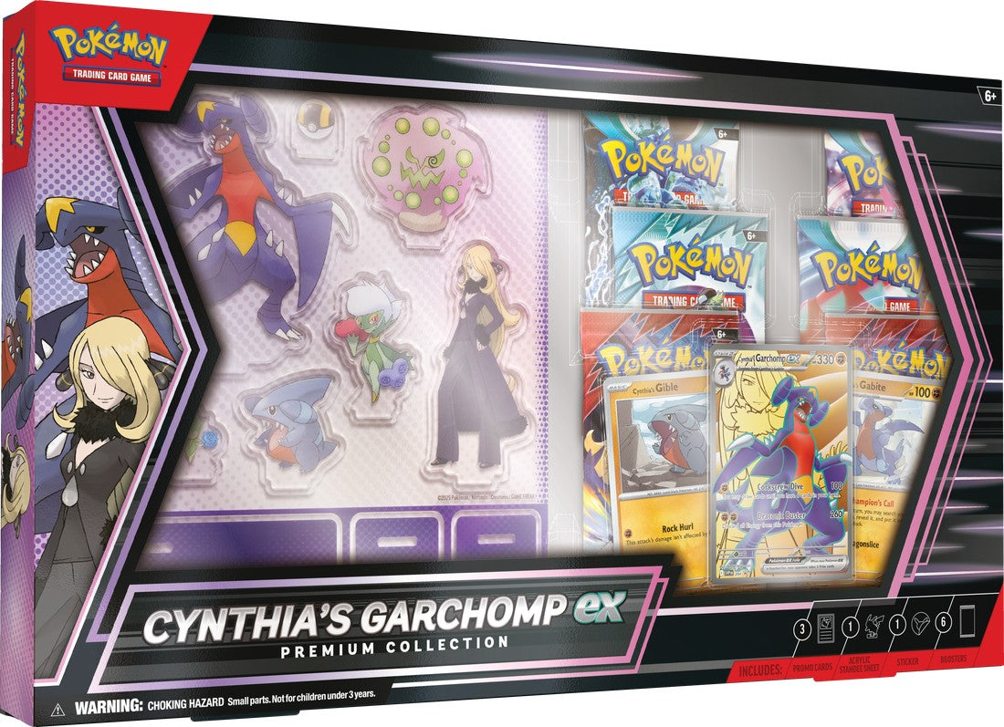 Pokemon: Cynthia's Garchomp ex Premium Collection