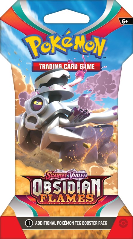 Pokemon: Obsidian Flames Sleeved Booster