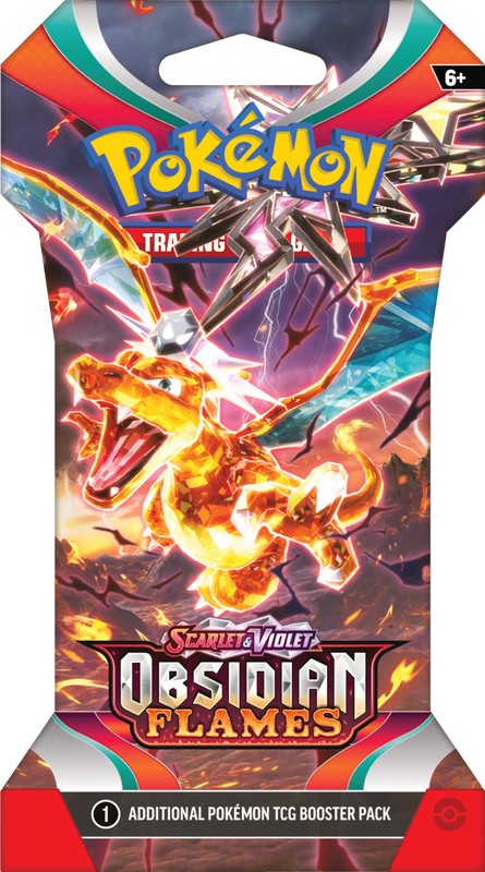 Pokemon: Obsidian Flames Sleeved Booster