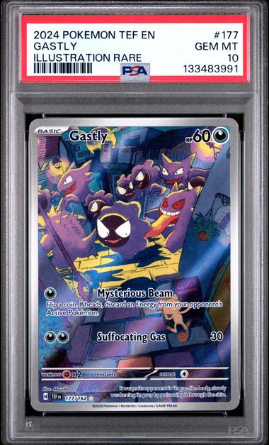 Gastly Temporal Forces 177/162 PSA 10