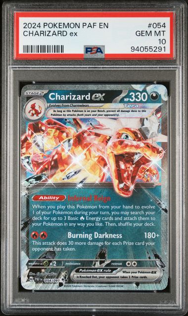 Charizard ex Paldean Fates 054/091 PSA 10