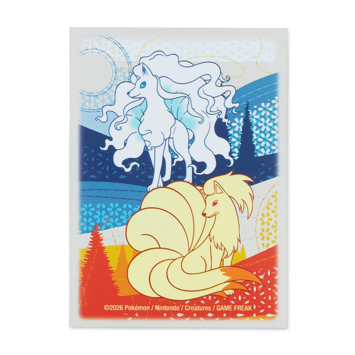 Pokémon Card Sleeve - Ninetales Sunny Seasons (Single Sleeve)