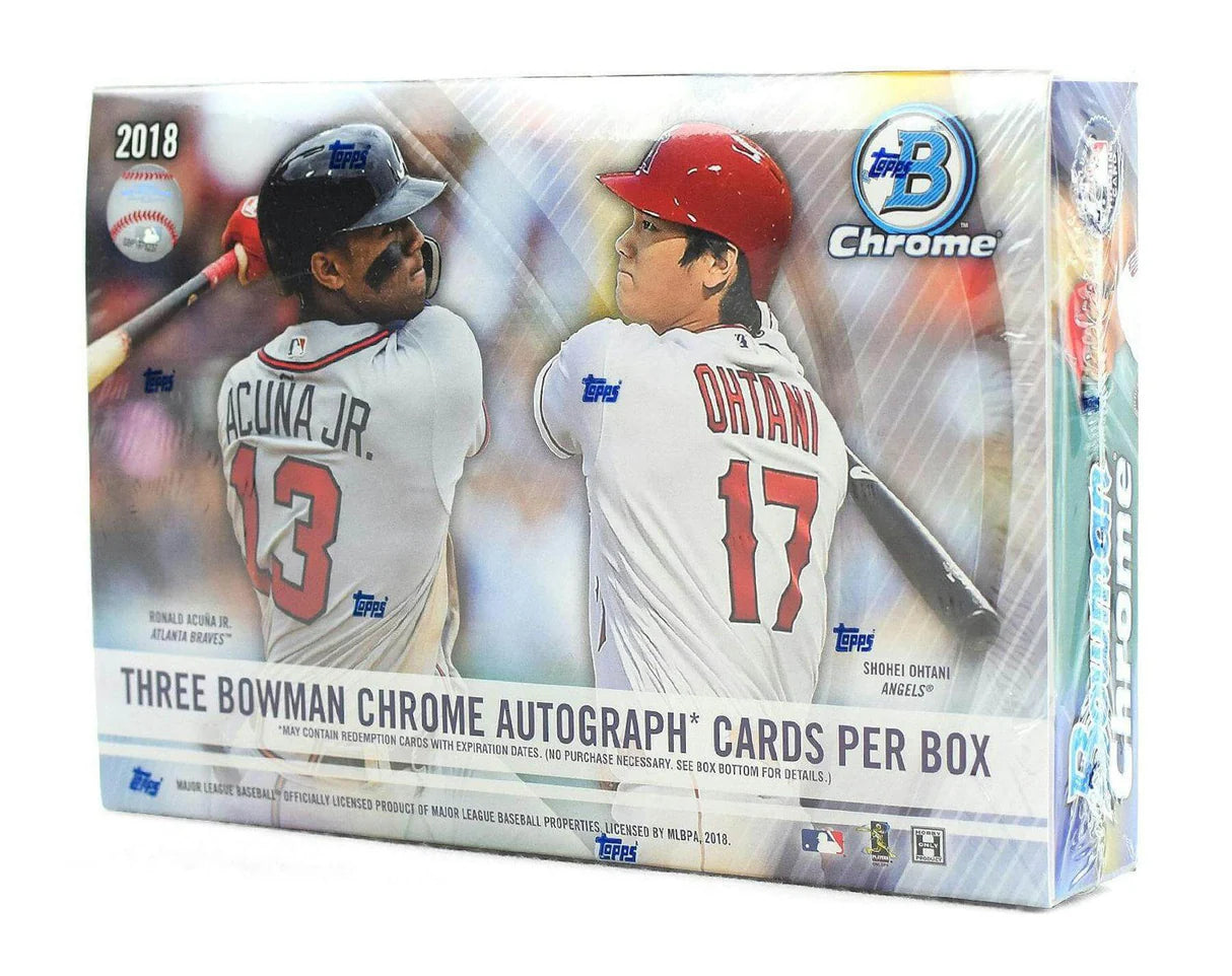 2018 Bowman Chrome Baseball HTA Choice Box