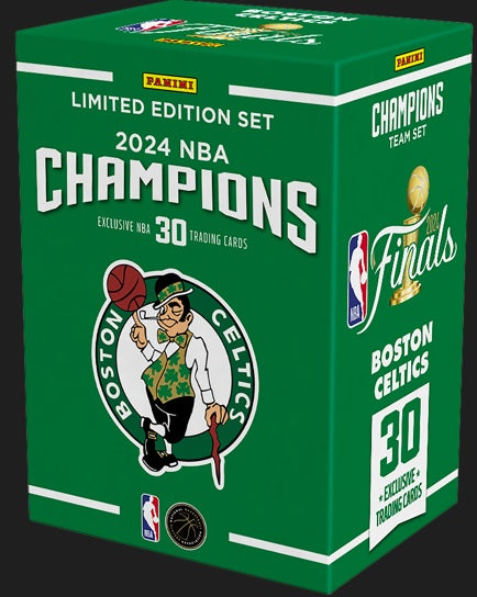 2023/24 Panini Boston Celtics Championship Team Set Blaster