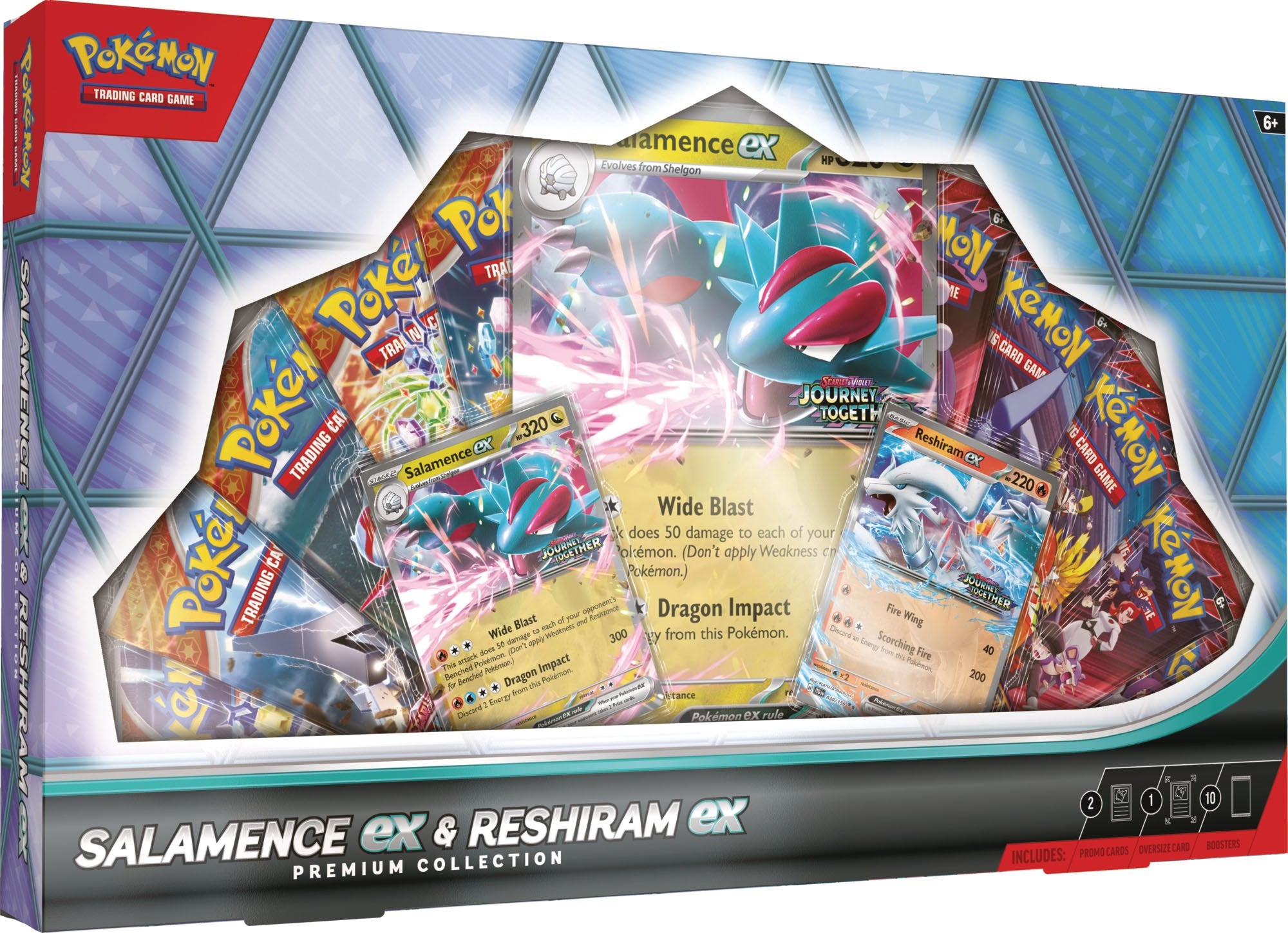 Pokemon: Salamence ex & Reshiram ex Premium Collection