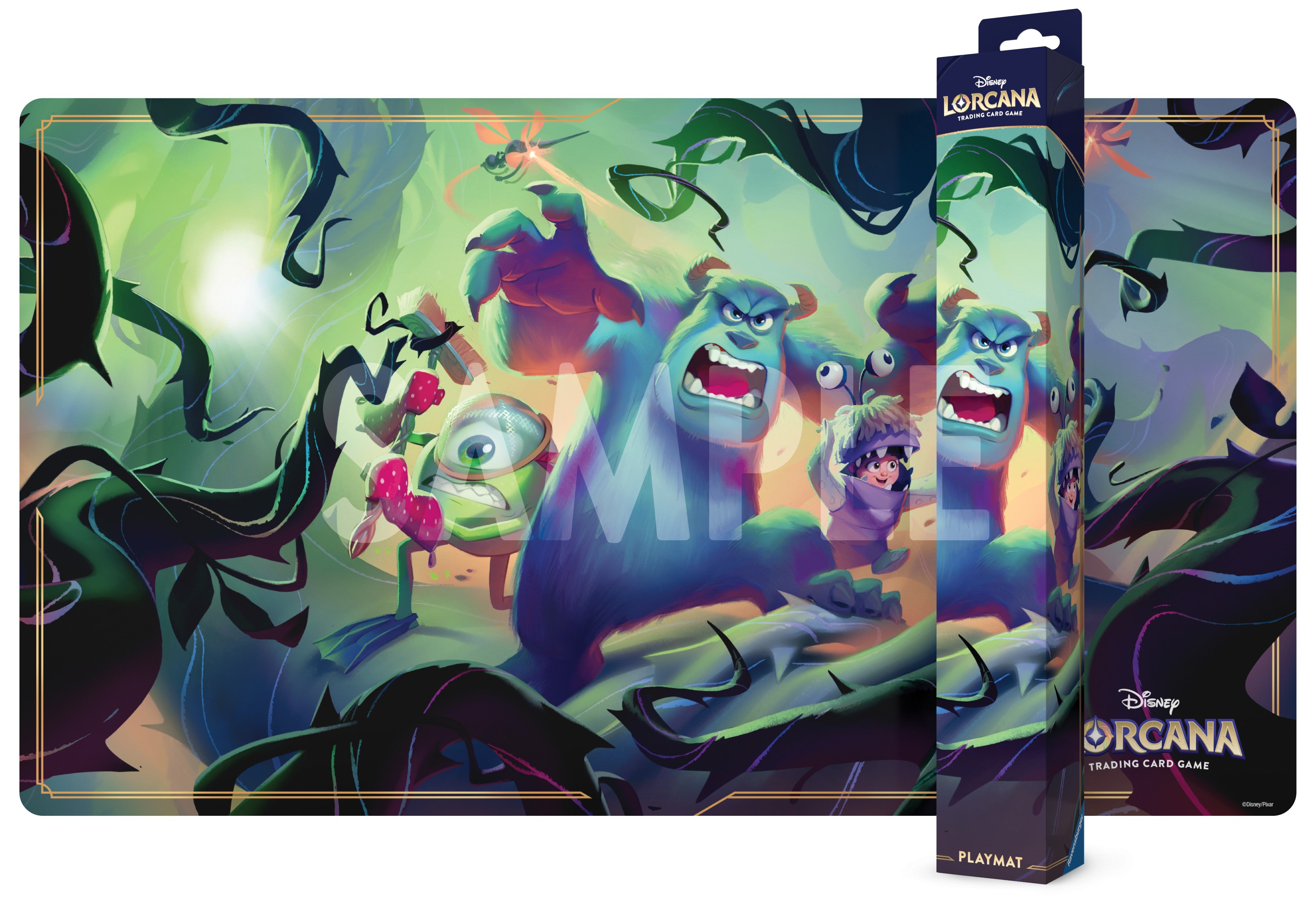 Lorcana: Attack Of The Vine Playmat - Mike Wazowski, Sully & Boo
