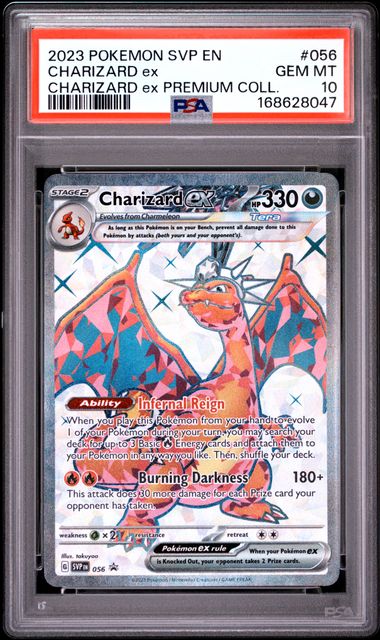 Charizard ex Scarlet Violet Promo 056 PSA 10