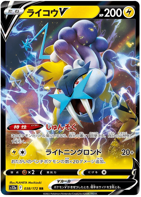 Raikou V (038/172) [VSTAR Universe] - Josh's Cards