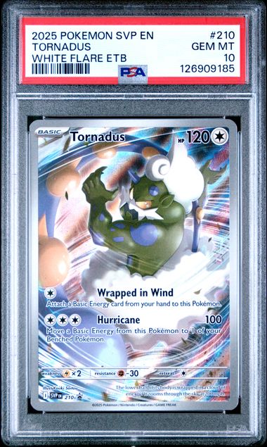 Tornadus Promo #210 PSA 10