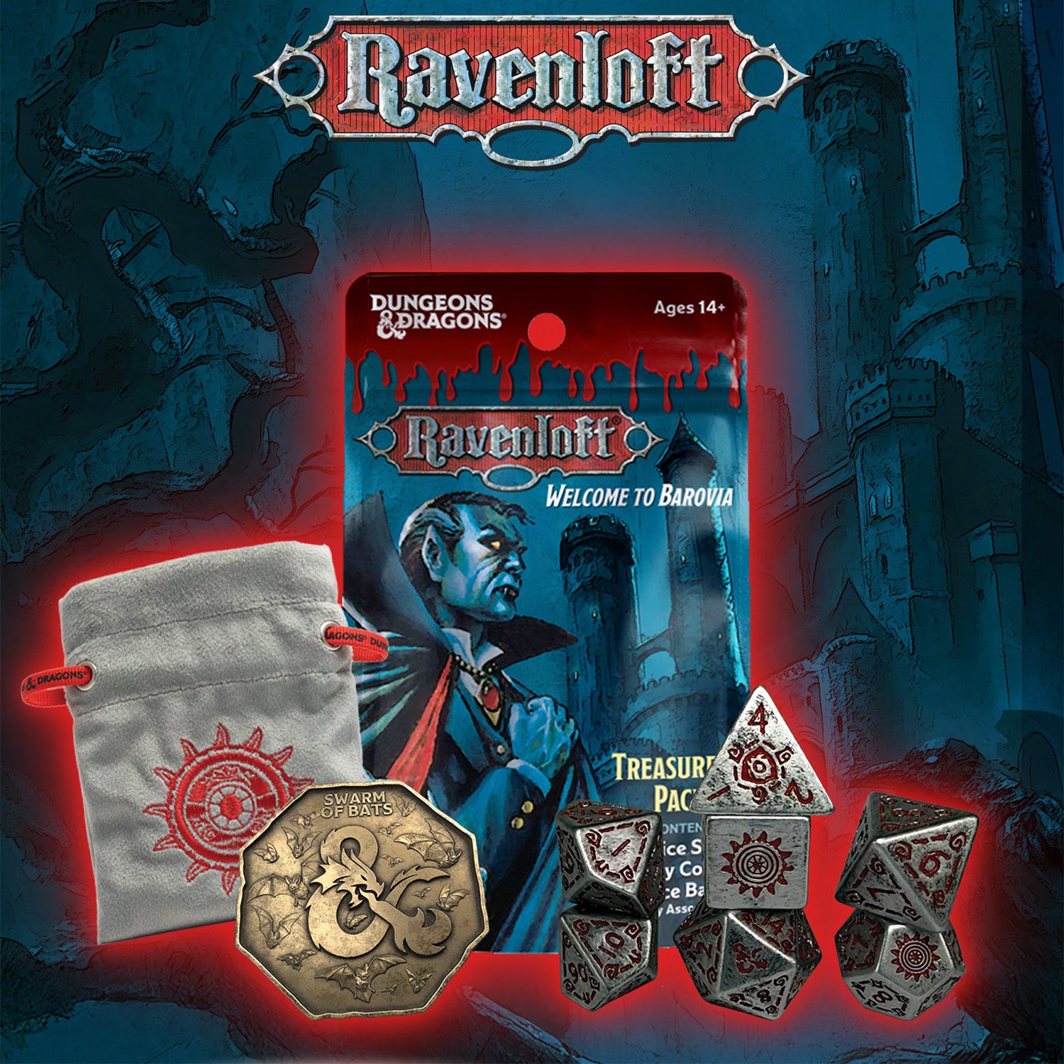 Sirius Dice: D&D Ravenloft - Castle Ravenloft Treasure Pack