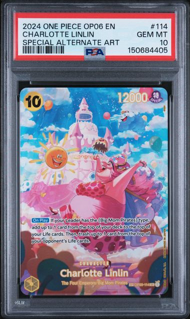 Charlotte Linlin SP OP06 (OP03-114) PSA 10