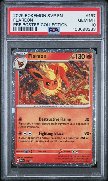 Flareon Promo SVP 167 PSA 10