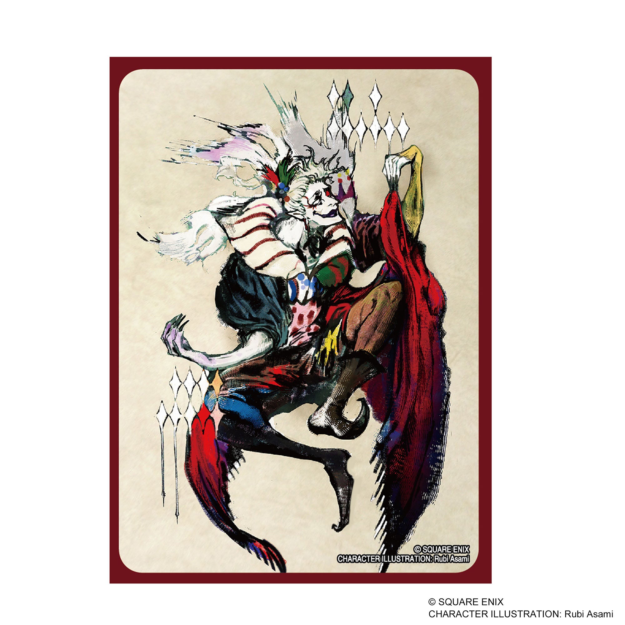 Final Fantasy: 100ct Official Sleeves - Kefka