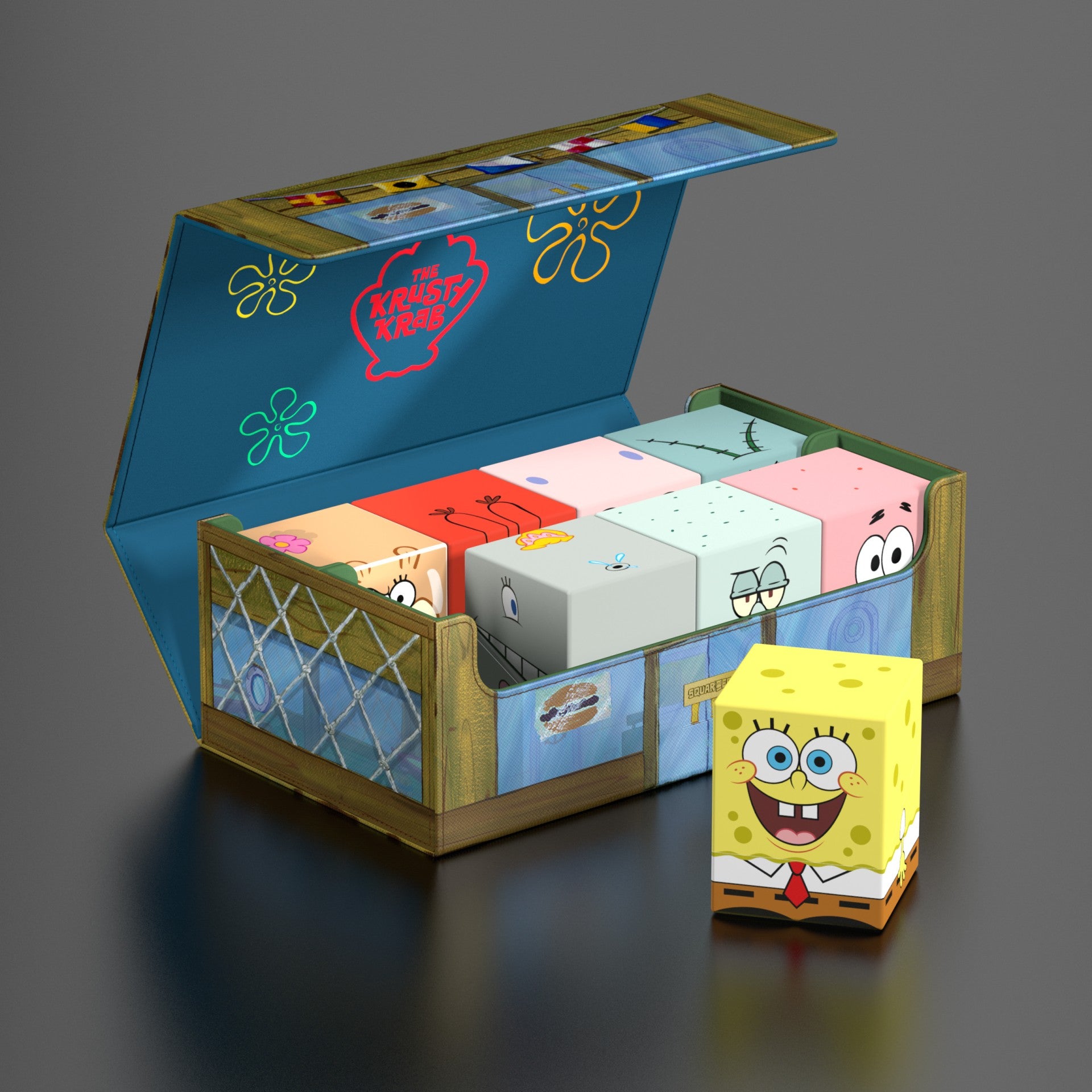 Squaroes SpongeBob SquarePants: Krusty Krab Collector's Case