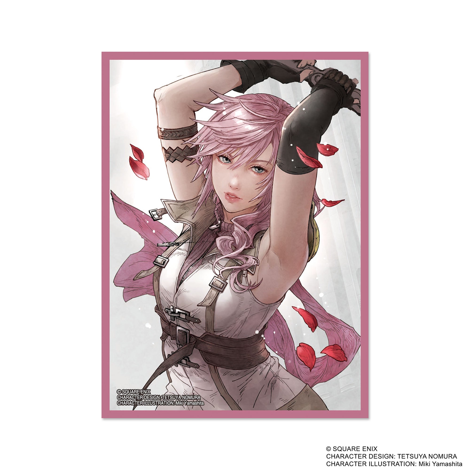 Final Fantasy: 100ct Official Sleeves - Lightning