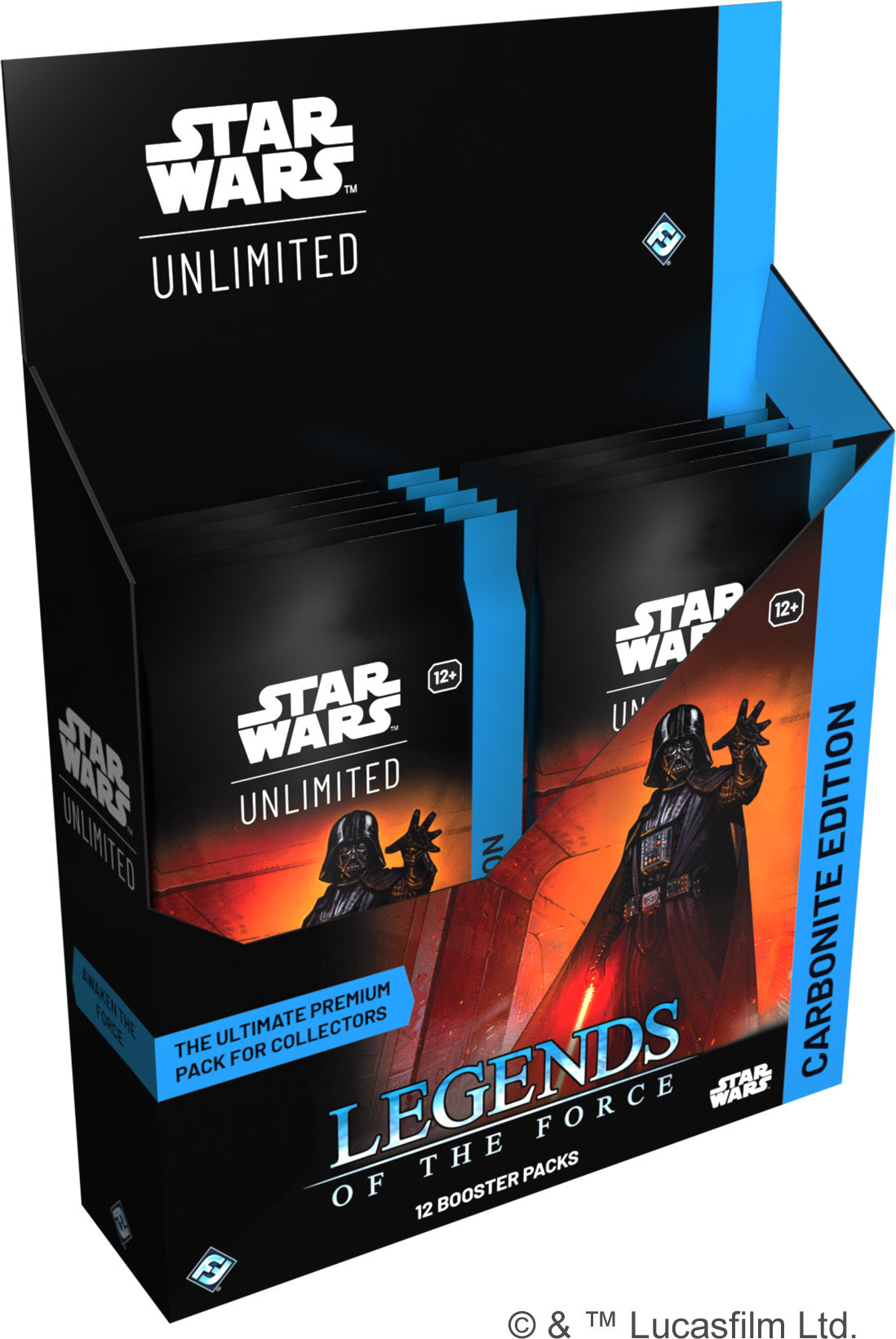 Star Wars: Unlimited - Legends of the Force Carbonite Booster Box