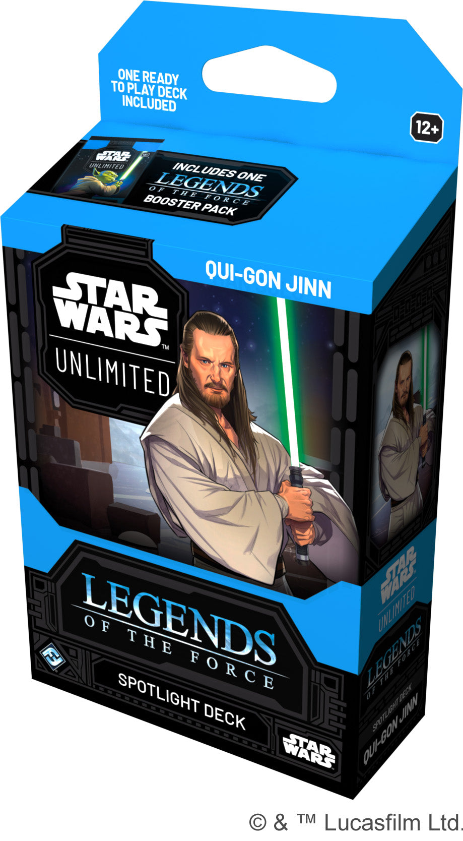 Star Wars: Unlimited - Legends of the Force Spotlight Deck (Qui-Gon Jinn)