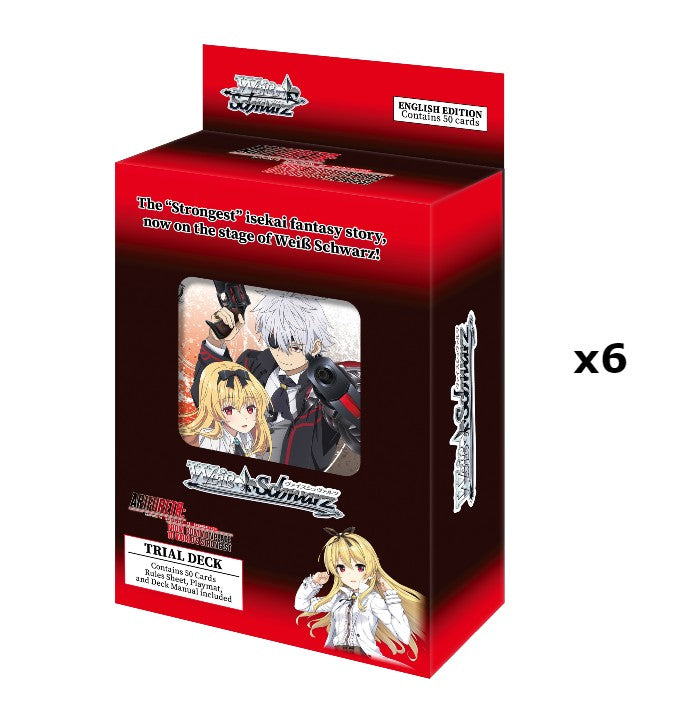 Weiss Schwarz: Arifureta: From Commonplace to World's Strongest - Trial Deck Display