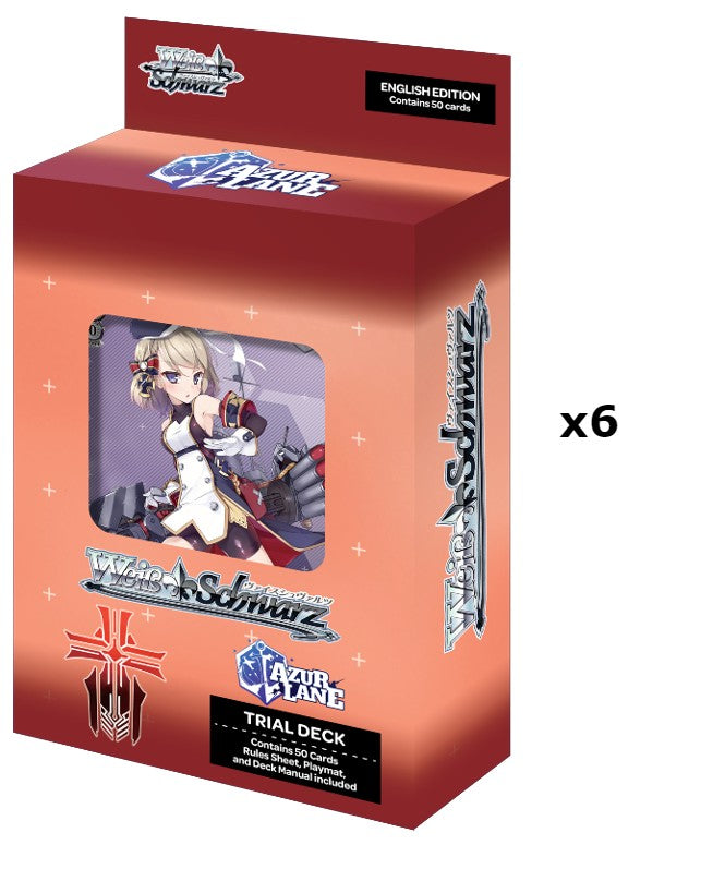 Weiss Schwarz: Azur Lane Iron Blood - Trial Deck Display