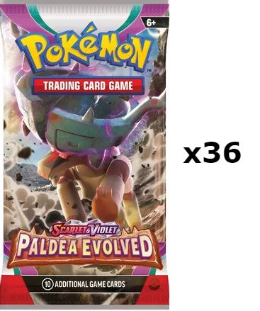 Pokemon: 36 Paldea Evolved Loose Booster Packs
