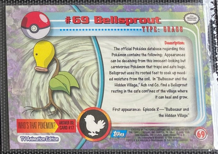 Bellsprout (69) [Topps TV Animation Edition Series 1 (Second Print)]