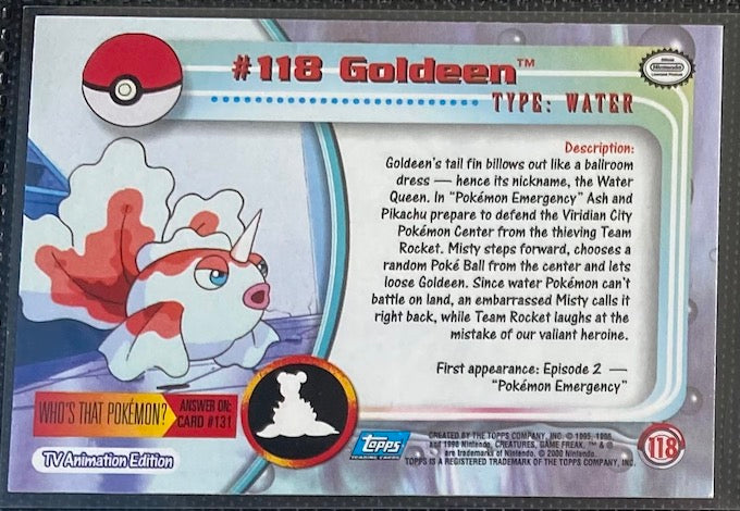 Goldeen Foil (118) [Topps TV Animation Edition Series 3]