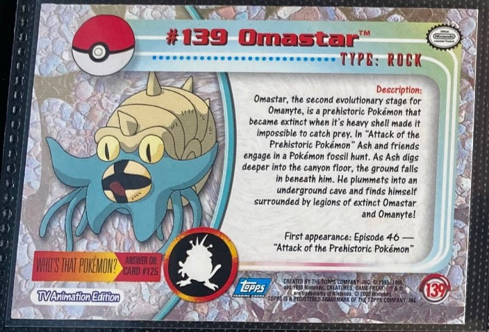 Omastar (139) [Topps TV Animation Edition Series 3]