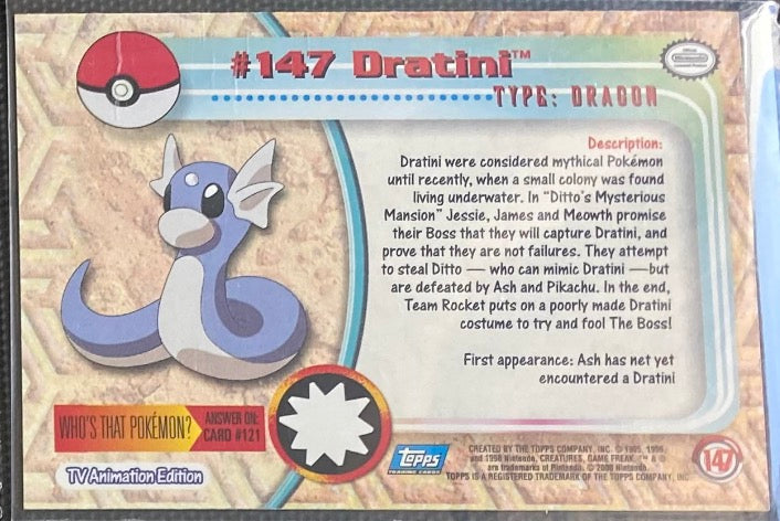 Dratini (147) [Topps TV Animation Edition Series 3]