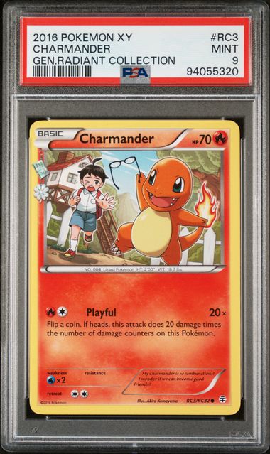 Charmander Generations RC3/RC32 PSA 9