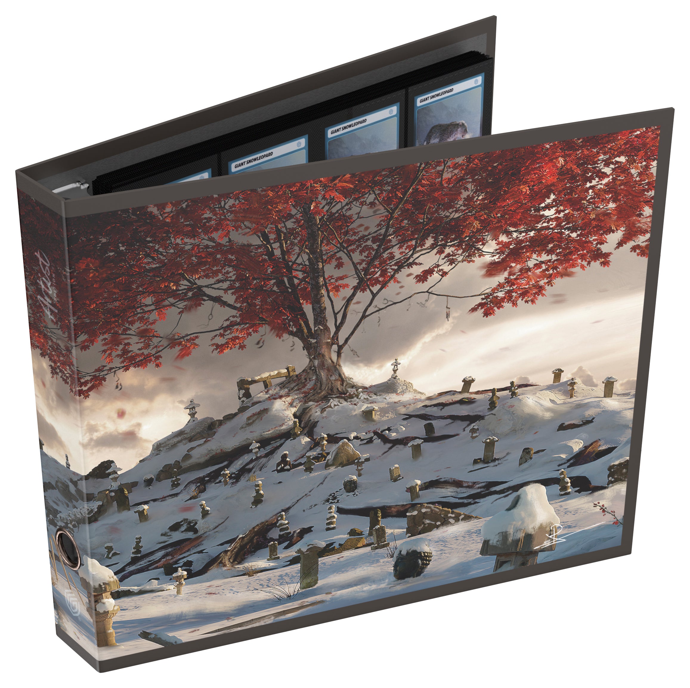 Ultimate Guard Artist Edition Mario Renaud Collector's Album'n'Case In Icy Bloom