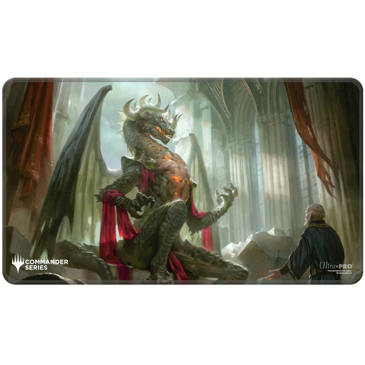 Ultra PRO: Stitched Edge Playmat - Commander Series (Korvold)