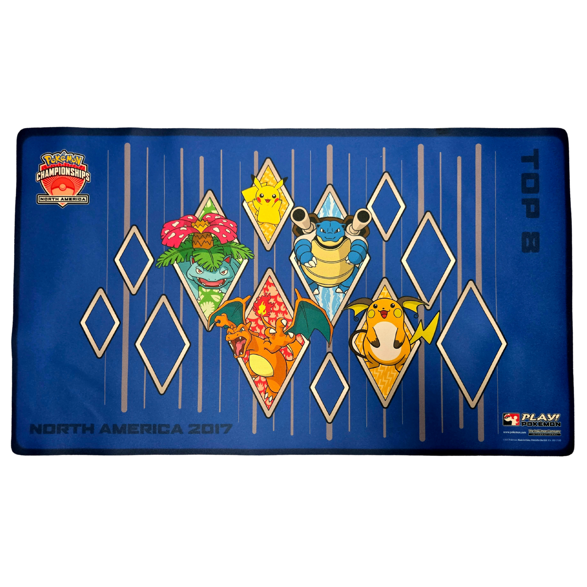 Pokémon 2017 North America International Championships Top 8 Playmat
