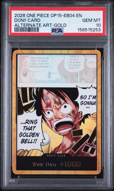Don!! Alternate Art - Gold - Adventure on Kami's Island PSA 10