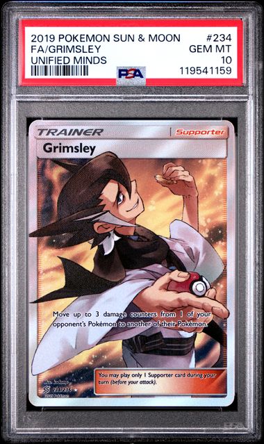 Grimsley Unified Minds 234/236 PSA 10