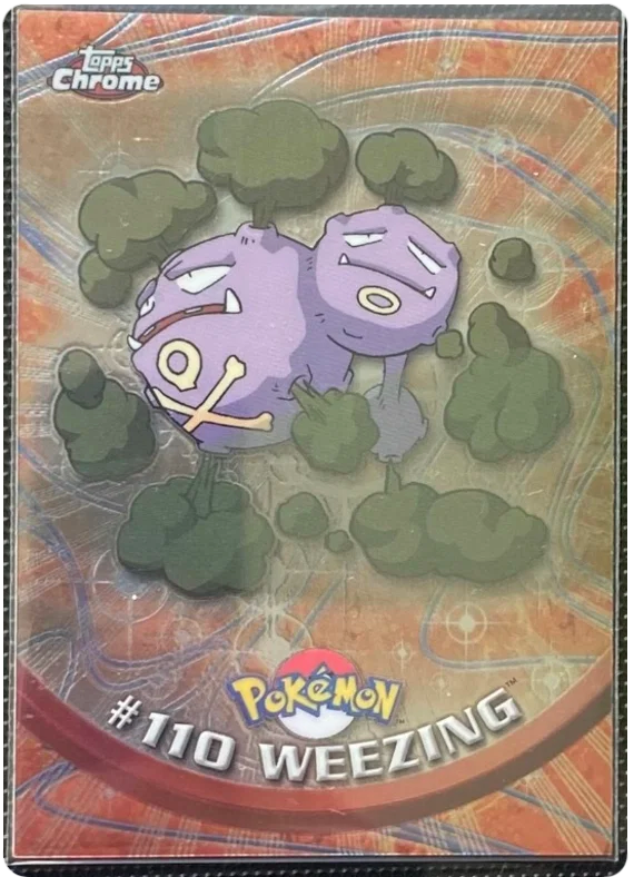 Weezing (110) [Topps Pokemon Chrome Series 2]