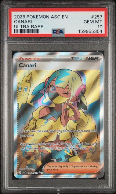 Canari Ascended Heroes 257/217 PSA 10