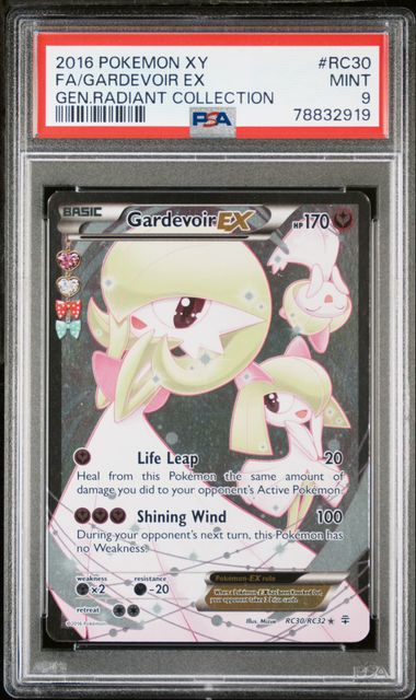 Gardevoir EX Generations RC30/RC32 PSA 9