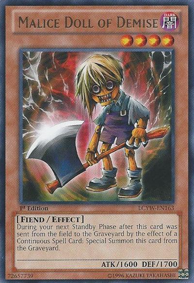 Malice Doll of Demise [LCYW-EN163] Rare - Josh's Cards