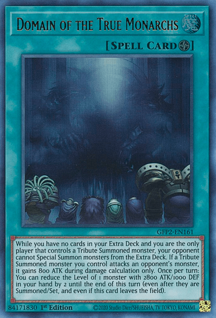 Domain of the True Monarchs [GFP2-EN161] Ultra Rare - Josh's Cards