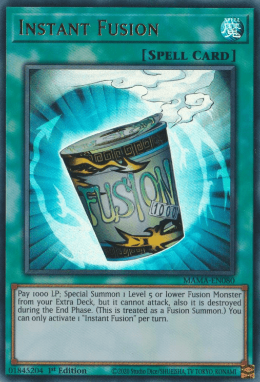 Instant Fusion [MAMA-EN080] Ultra Rare - Josh's Cards