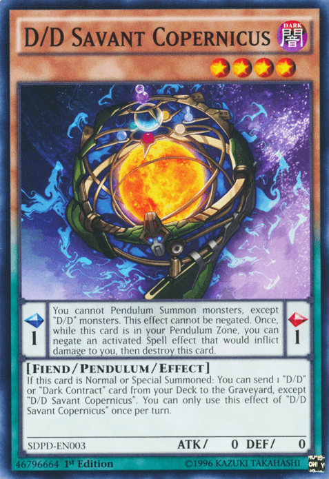 D/D Savant Copernicus [SDPD-EN003] Common - Josh's Cards