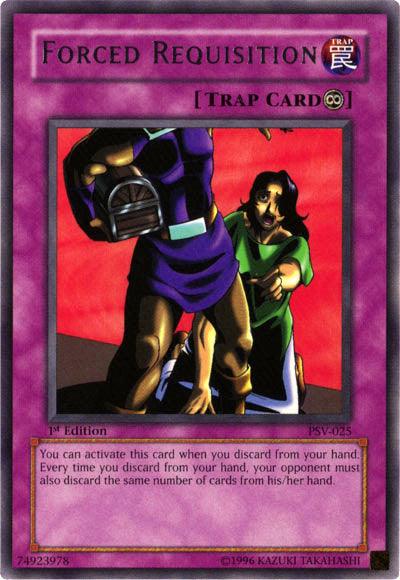 Forced Requisition [PSV-025] Rare - Josh's Cards