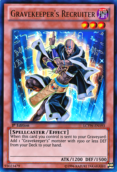 Gravekeeper's Recruiter [LCYW-EN193] Ultra Rare - Josh's Cards