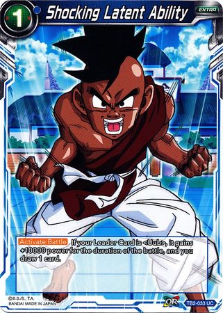 Shocking Latent Ability (TB2-033) [World Martial Arts Tournament] Parallel Foil