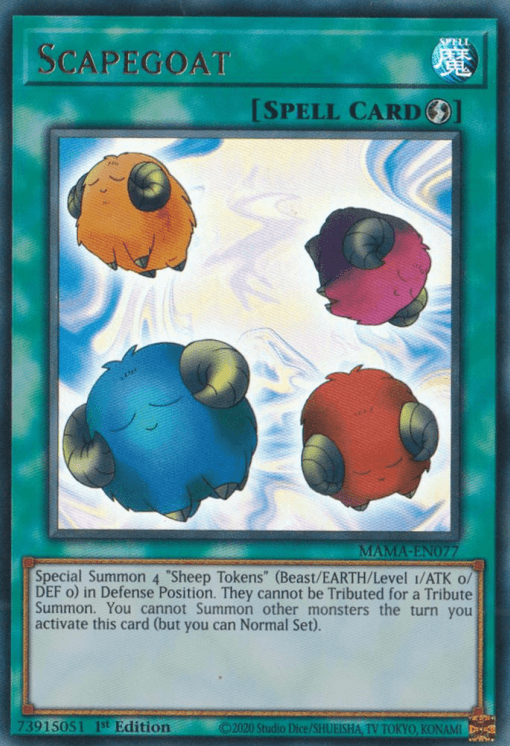 Scapegoat [MAMA-EN077] Ultra Rare - Josh's Cards
