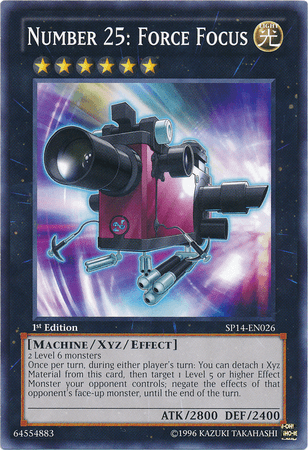 Number 25: Force Focus [SP14-EN026] Common - Josh's Cards
