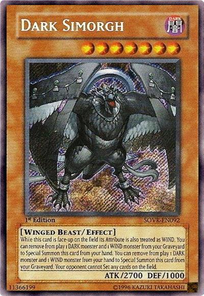 Dark Simorgh [SOVR-EN092] Secret Rare - Josh's Cards