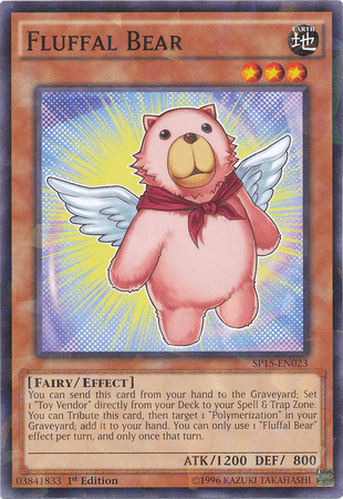 Fluffal Bear [SP15-EN023] Shatterfoil Rare - Josh's Cards