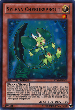 Sylvan Cherubsprout [LVAL-ENDE3] Super Rare - Josh's Cards